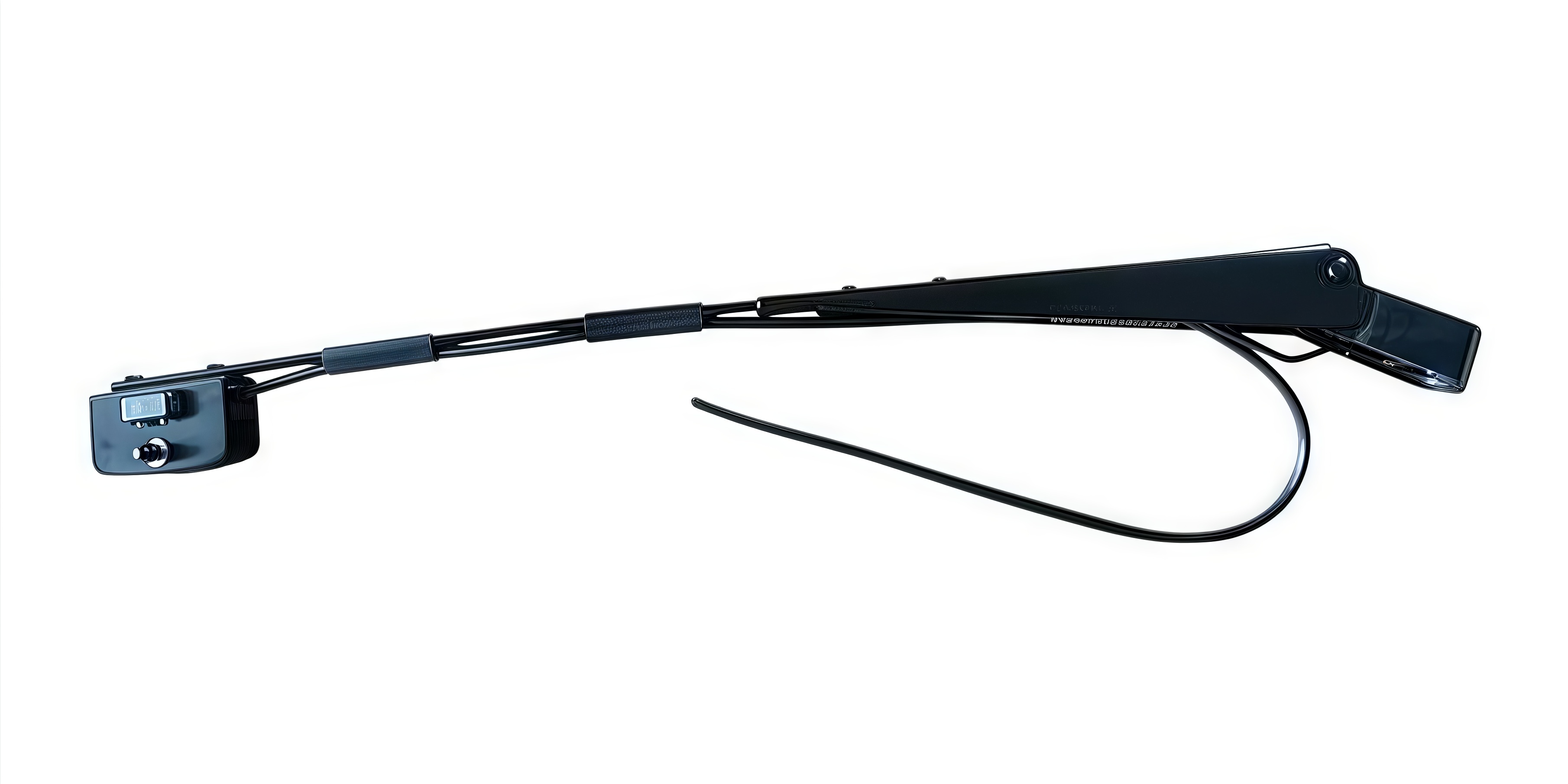 Single flat rod wiper arm series